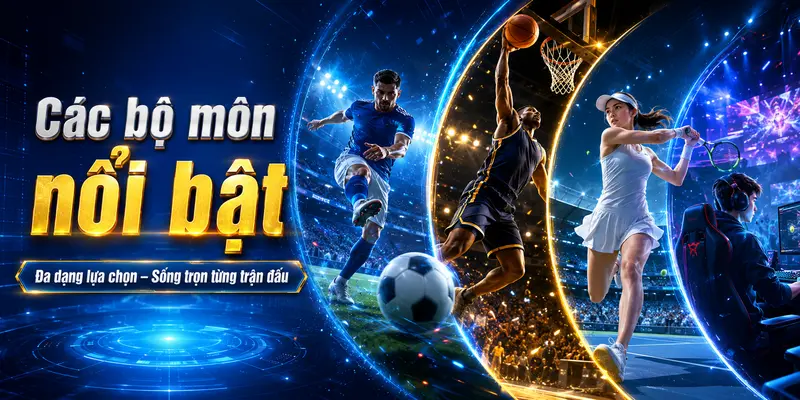Các bộ môn nổi bật