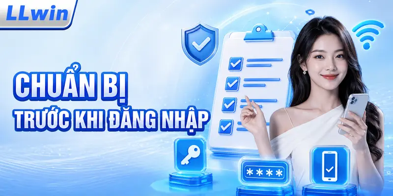 Các bước chuẩn bị khi đăng nhập