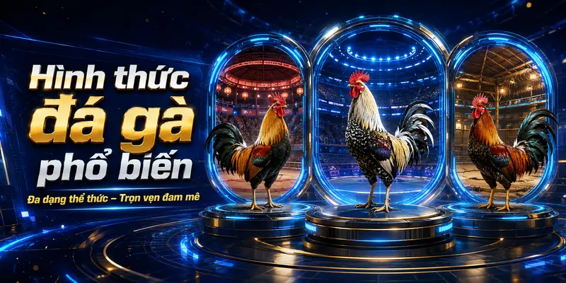Hình thức đá gà phổ biến