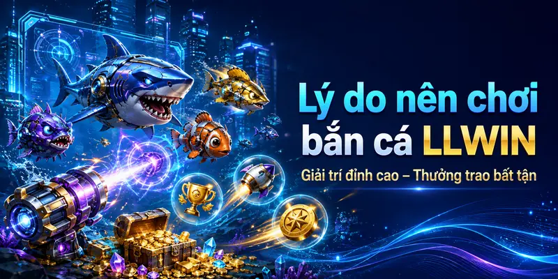Lý do nên chơi game bắn cá tại llwin