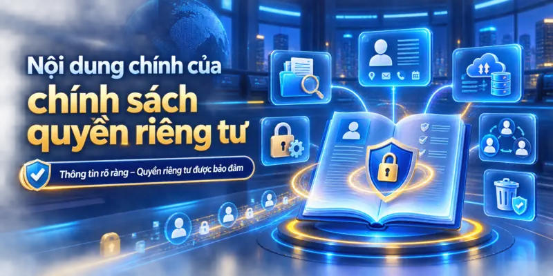 Nội dung chính của chính sách quyền riêng tư